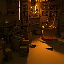 My project in Creation of 3D Scenes from Scratch in Maya course. Un progetto di Modellazione 3D di Catalin Alexandru Chifan - 31.03.2021