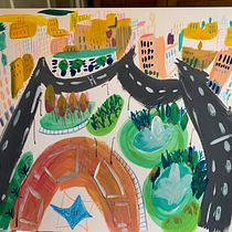 Mi Proyecto del curso: Sketchbook pictórico en gouache. Digital Architecture project by ana.cembo - 03.31.2021