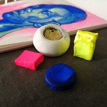Mi Proyecto del curso: Elaboración de acuarelas artesanales. Fine Arts project by José Daniel Canizalez Rodríguez - 03.31.2021
