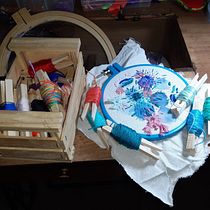 Mi Proyecto del curso: en proceso. Embroider project by Lotta Laff - 04.01.2021