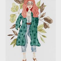 My project in Illustration and Character Development with Watercolor course. Traditional illustration, and Watercolor Painting project by Linnette - 04.01.2021