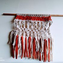 Mi Proyecto del curso: Introducción al macramé: creación de un tapiz decorativo. Un projet de Macramé de ajmoraa - 01.04.2021