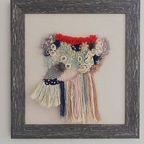 Tapices y bordados inspiración de mar . Un projet de Broderie de nancyhuamanch - 01.04.2021