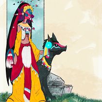 Mi Proyecto del curso: Teoría del color: cómo aplicarla a tus imágenes. Un proyecto de Ilustración tradicional de Gaby Grover - 01.04.2021