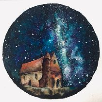 My project in Modern Watercolor Techniques course. Un progetto di Pittura ad acquerello di kristiina_3 - 01.04.2021