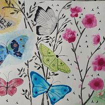 Mon projet du cours : Illustrer la nature: Une Exploration Créative. Watercolor Painting project by christiane barré - 04.08.2021