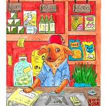 Mi Proyecto del curso: Ilustración en acuarela con influencia japonesa. Een project van Kinderillustratie van Jet Pi Navarrete - 01.04.2021