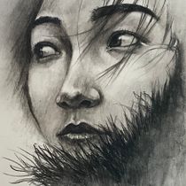 My project in Artistic Charcoal Portraiture: Creating Atmosphere course. Desenho artístico projeto de ccavatai - 01.04.2021