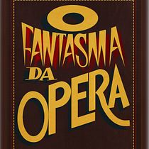 O Fantasma da Opera book cover. Lettering project by Larissa Sampaio - 04.02.2021