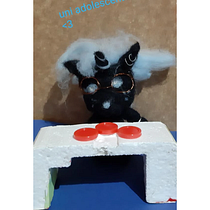 Mi Proyecto del curso: Needle felting: creación de personajes con lana y aguja. Animação de personagens projeto de Alecat Zavaleta - 01.04.2021