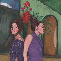 Mi Proyecto del curso: Retratos pictóricos con técnicas digitales. Un progetto di Illustrazione tradizionale e Pittura ad olio di Gabriela Villacís - 03.04.2021