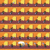 Mi Proyecto del curso: Animación de personajes en pixel art para videojuegos el chivon! Ein Projekt aus dem Bereich Animation und 2-D-Animation von William Hiciano - 03.04.2021