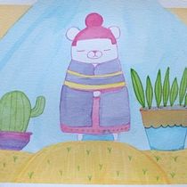 My project in Illustration Techniques with Watercolor and Gouache course. Watercolor Painting project by Jenny Smith - 04.03.2021