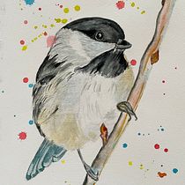 My project in Artistic Watercolor Techniques for Illustrating Birds course. Projekt z dziedziny  Malarstwo użytkownika majsjc - 03.04.2021