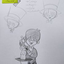My project in Introduction to the Creation of Cartoon Style Characters course. Un projet de  de karinppuccino - 04.04.2021