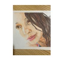 Mi Proyecto del curso:  Retrato realista con lápices de colores. Drawing, and Portrait Drawing project by Yocelyn Bugueño Patiño - 04.04.2021