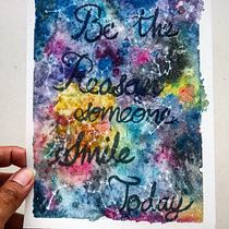 My project in Modern Watercolor Techniques course. Un progetto di Calligrafia di kputeri - 04.04.2021