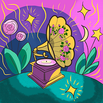 My project in Creative Composition for Illustration with Procreate course. Ilustração tradicional projeto de Chrysoula Petraki - 13.04.2021