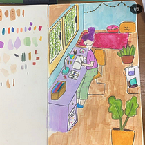 Mi Proyecto del curso: Sketchbook para explorar tu estilo de dibujo. Drawing project by Fer Sd - 04.04.2021
