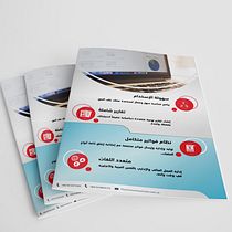 My project in Graphic Visualization: Small Company profile. Een project van Informatieontwerp van Ahmed Nassar - 04.04.2021