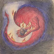 El Sueno-Der Traum. Traditional illustration project by alyni - 04.04.2021