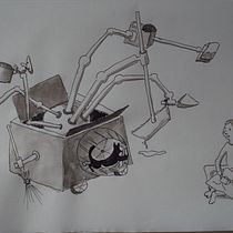 My project in The Art of Sketching: Transform Your Doodles into Art course Ein Projekt aus dem Bereich Illustration mit Tinte von alicjakleks - 04.04.2021