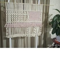 Mi Proyecto del curso: Introducción al macramé: creación de un tapiz decorativo. Decoration project by Silvana Toledo - 04.24.2021