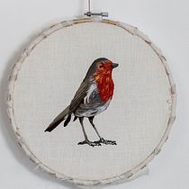 Mi Proyecto del curso: Pintar con hilo: técnicas de ilustración textil. Artesanato, Bordado, Criatividade, e DIY projeto de Tatiana Oller Ramirez - 05.04.2021