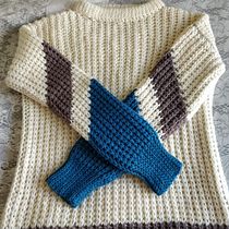 Mi Proyecto del curso: Crochet: crea prendas con una sola aguja. Crochê, Design de moda, Tecido, DIY, e Design têxtil projeto de elisal01 - 05.04.2021