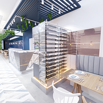 Restaurante la hielera. Projekt z dziedziny 3D,  Architektura i  Projektowanie 3D użytkownika Vanessa Grillo - 08.02.2021