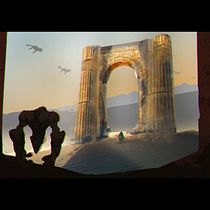 Powamo Landscape Concept Art. Concept Art project by Eduard C. Radu - 04.05.2021