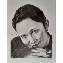 Mi Proyecto del curso: Noelle. Portrait Drawing project by MARÍA JOSÉ ALONSO SAHAGÚN - 04.06.2021
