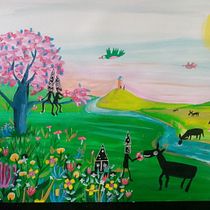 My project in Pictorial Sketchbook with Gouache course. Gouache Painting project by alicejanebrasil - 04.05.2021