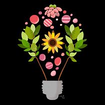 Bright Ideas. Traditional illustration, and Digital Illustration project by Ana Rosa Dias - 04.05.2021