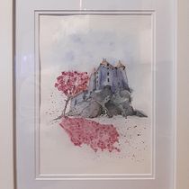 My project in Architectural Sketching with Watercolor and Ink course. Watercolor Painting & Instagram project by KIRSTIN WALDEN CROCKFORD - 04.06.2021