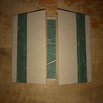 My project in Handmade Binding without Stitches course. Bookbinding, and Traditional illustration project by milasan01 - 04.06.2021