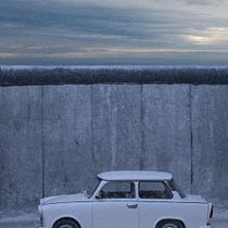 Trabant near the Wall. Photograph project by petru_cucu - 04.11.2021