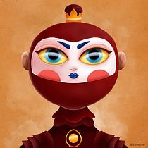 Warrior. Sketching, Drawing, Digital Design, Traditional illustration, and Digital Illustration project by Leire Lizarraga - 04.06.2021
