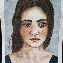 My watercolor portraits. Traditional illustration, Watercolor Painting, and Portrait Drawing project by Vesna G. Gorjanski - 04.08.2021
