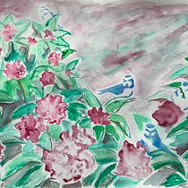 My project in Illustrating Nature: A Creative Exploration course. Watercolor Painting project by Linda Lovheim - 04.07.2021