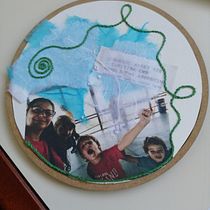 Mi Proyecto del curso: Técnicas de bordado experimental sobre papel Ein Projekt aus dem Bereich Stickerei und Kartonmodellbau von Inés Caporale - 06.04.2021