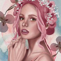 Mi Proyecto del curso: Retrato ilustrado con Procreate. Ilustração tradicional projeto de taniaarcusa - 06.04.2021