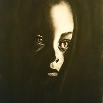 My final project in Artistic Charcoal Portraiture: Creating Atmosphere course. Desenho projeto de oliveo - 17.04.2021