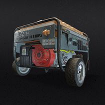 Mi Proyecto del curso: Creación de props realistas para videojuegos. 3D Design, 3D Modeling, and Video Games project by robertomerani - 04.06.2021