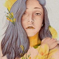 Mi Proyecto del curso: Retrato ilustrado con Procreate. Design gráfico projeto de macasana28 - 07.04.2021