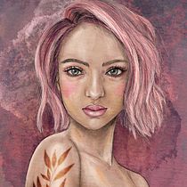 Mi Proyecto del curso: Ilustración con pastel y lápices de colores. Un progetto di Disegno di ritratti di Cristina Orruño - 07.04.2021