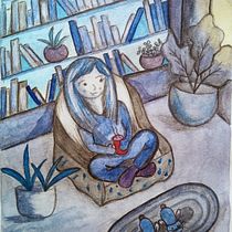 Mi Proyecto del curso: Introducción a la psicología del color: la narrativa cromática. Traditional illustration project by Adriana Salgado - 04.13.2021