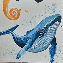 Mi Proyecto del curso: Técnicas experimentales de acuarela para principiantes . Un progetto di Pittura ad acquerello, Illustrazione tradizionale, Belle arti e Illustrazione naturalistica di Micaela Pusch Orellana - 08.04.2021