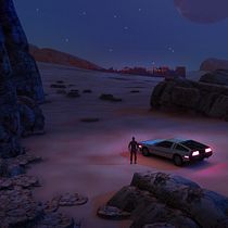 Futuristic Landscape. 3D project by nata.dam - 04.08.2021