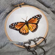 Mi Proyecto del curso: Técnicas de bordado realista. Embroider project by Olaya C - 04.08.2021
